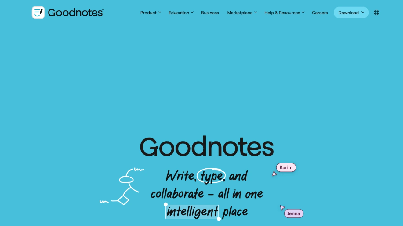3. GoodNotes